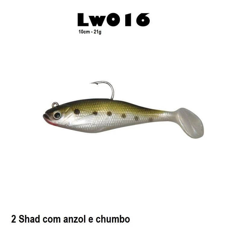 isca Soft LW016 com 10cm - 21g 