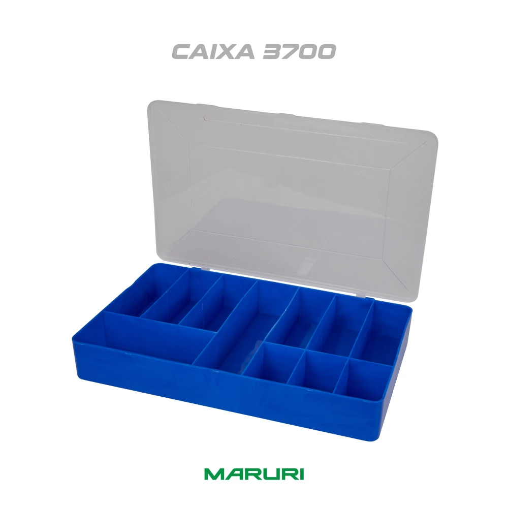 Caixa 3700 AZUL - 30 x 18cm -11 div