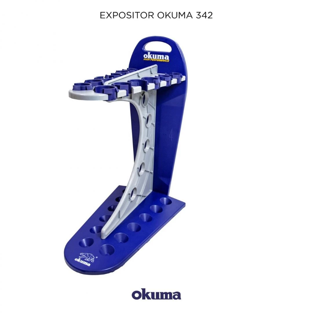 Expositor de varas Okuma 342 <PROMOÇÃO D:37,00 POR 26.80>