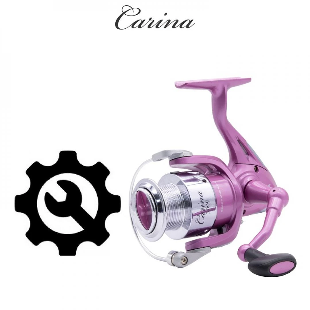 Peças molinete carina