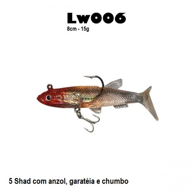 Isca Soft LW006 com 8cm - 15g