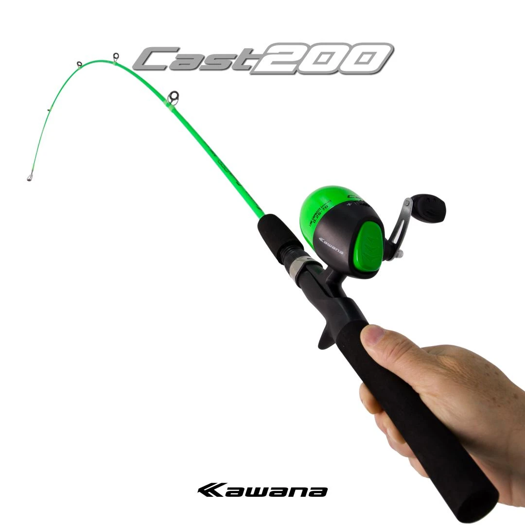 KIT Spincast CAST 200 + Vara 1.35m 10lb