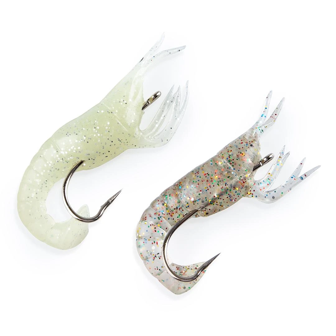 Isca Soft Camarão W025 com 7cm - 2pçs