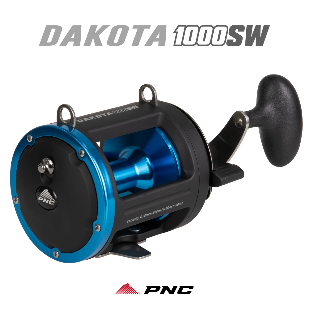Carretilha PINNACLE DAKOTA 1000SW - Toda INOX