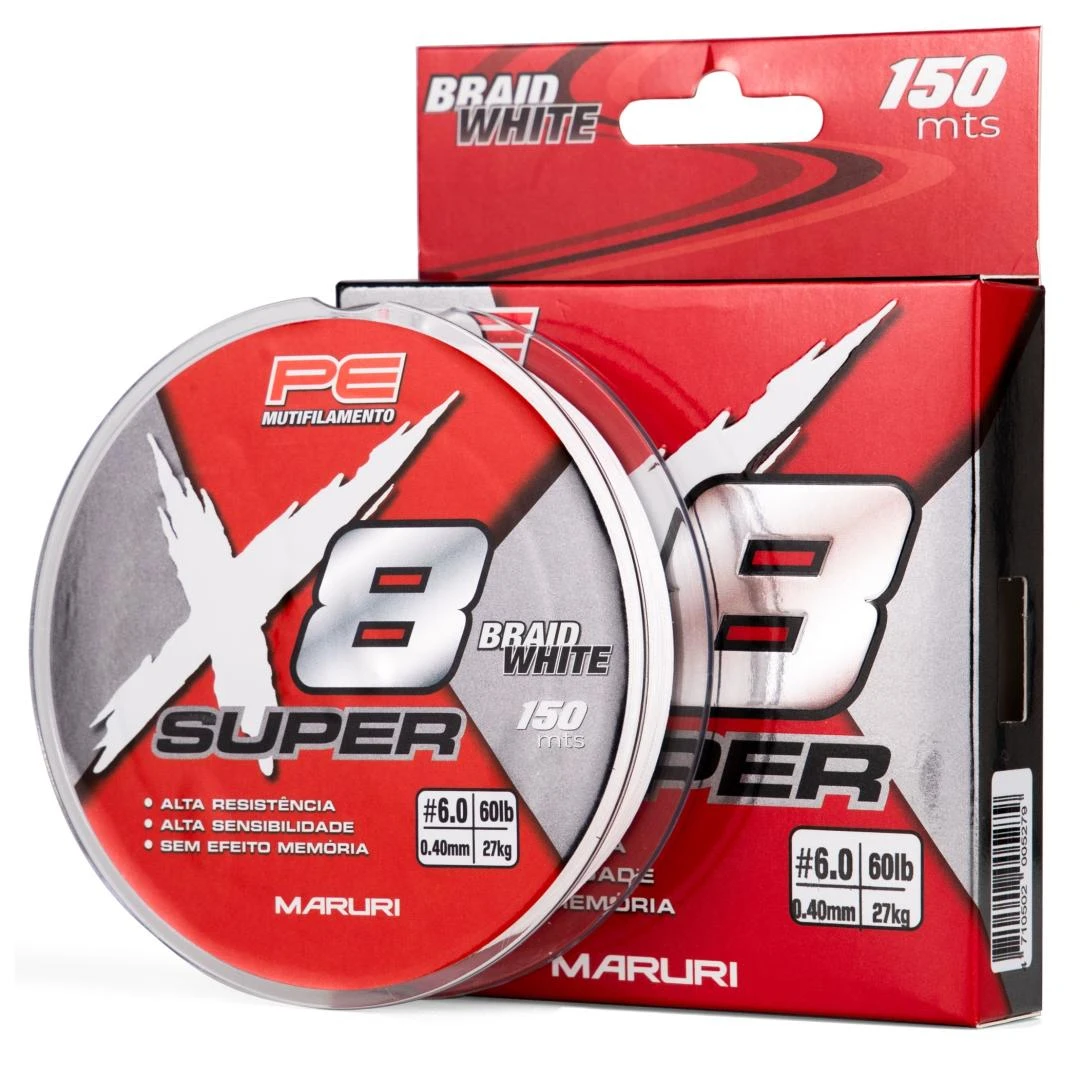 MULT X8 - 150 e 300m WHITE - X8 SUPER WHITE