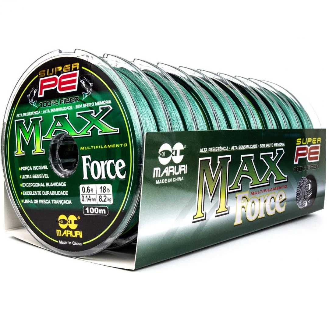 MULT 4X - 100m VERDE (Caixa c/ 10 pçs ) - PE MAX FORCE