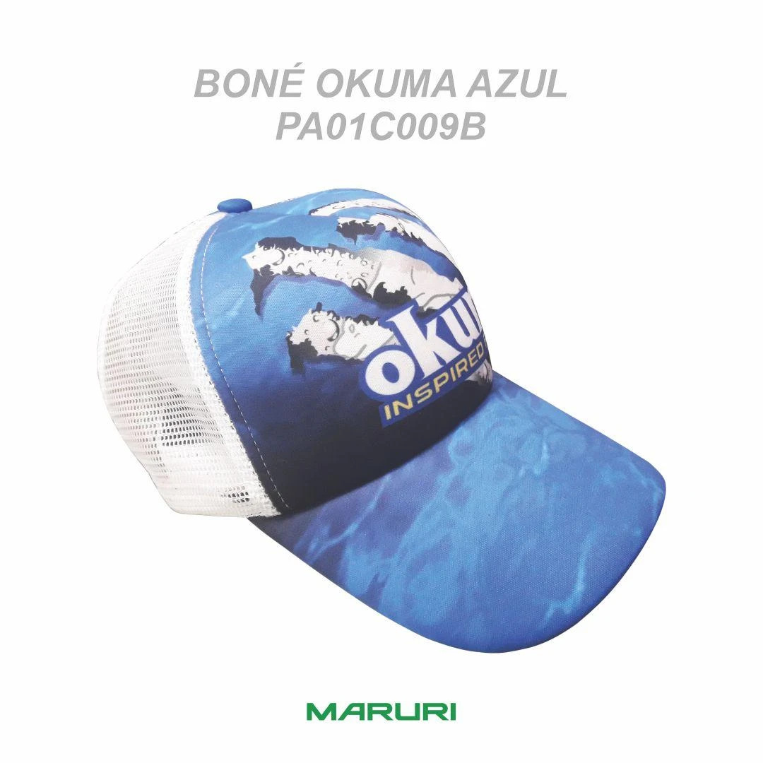 BONÉ OKUMA AZUL PA01C009B <OFERTA 10,00>