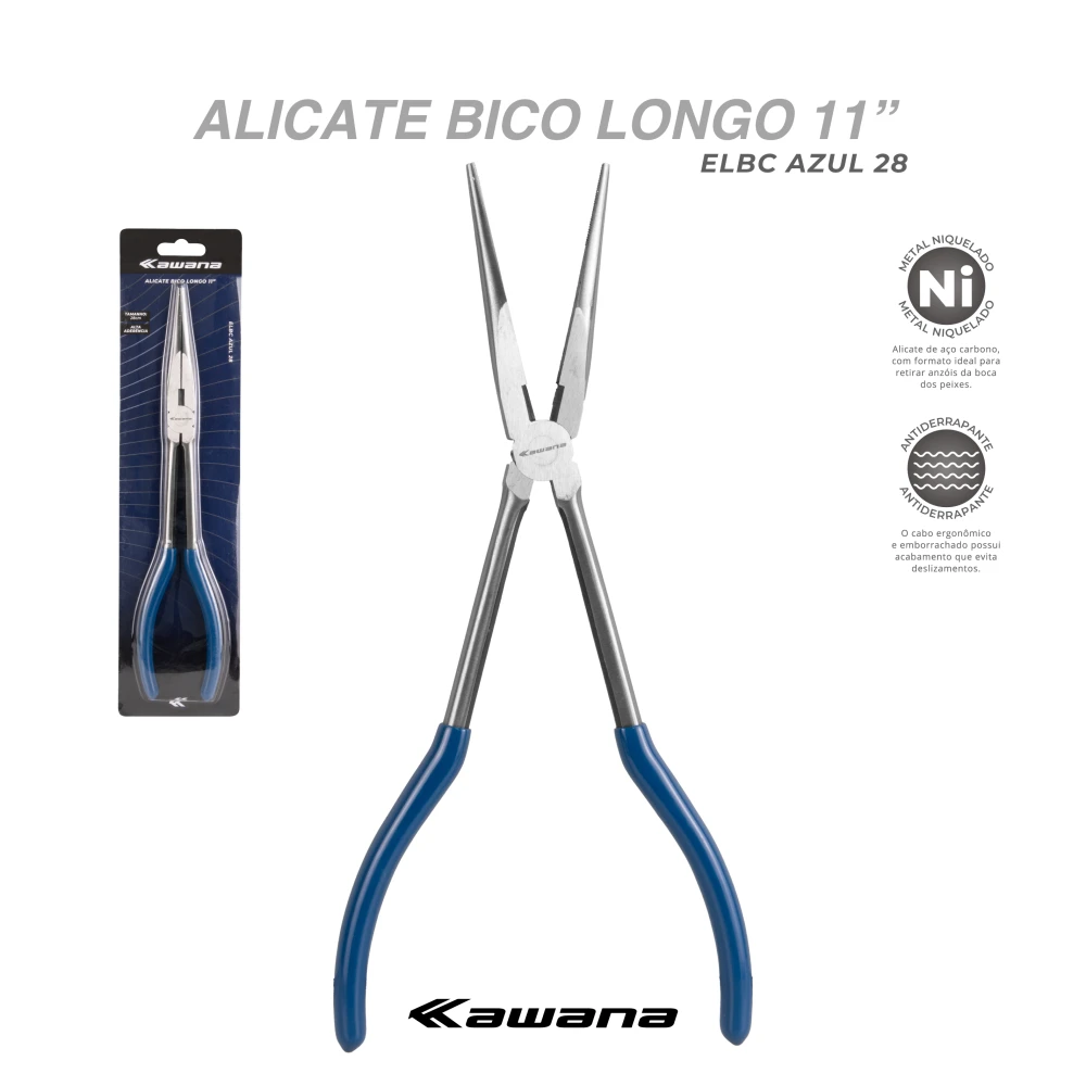 Alicate Bico Corte Extra Longo 28cm 11"