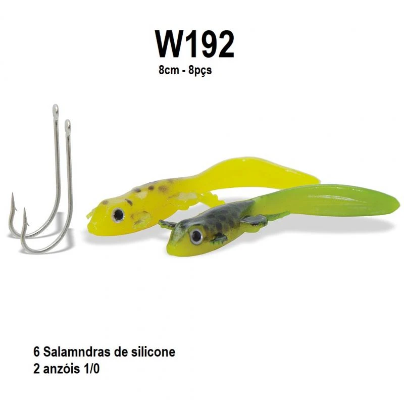 Isca Soft Sapo w192 - 8cm - pçs