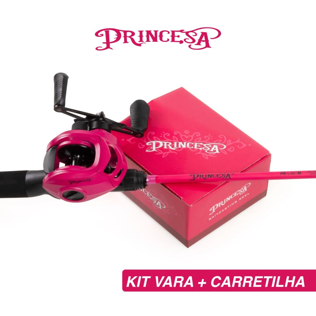 KIT PRINCESA carret + Vara <11.70 VAREJO>