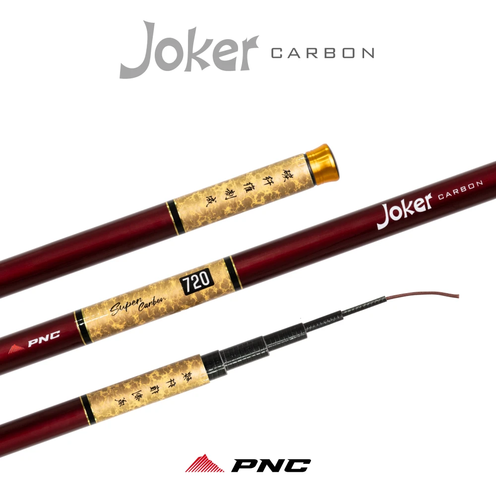 Telescópica JOKER CARBON gomo curto