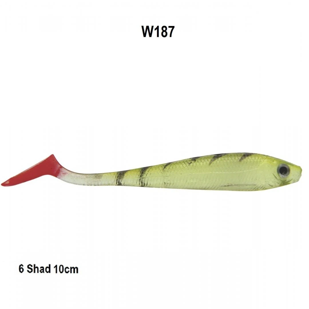 Isca Soft Bait W187 10cm 6pçs