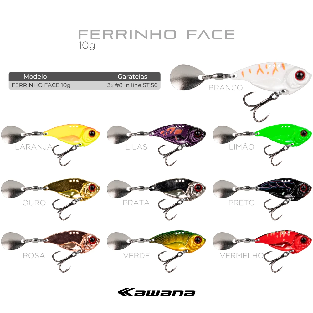 isca KW FERRINHO Face 10g - Varejo U$ 1,13
