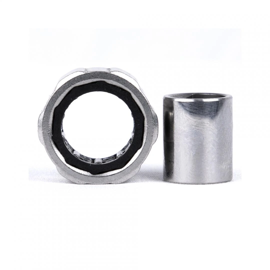 Rolamento anti-reverso infinito universal para carretilha perfil baixo com 10 pinos + o eixo oco dele