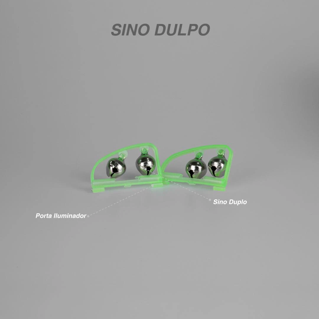 Sino Duplo com porta luminoso