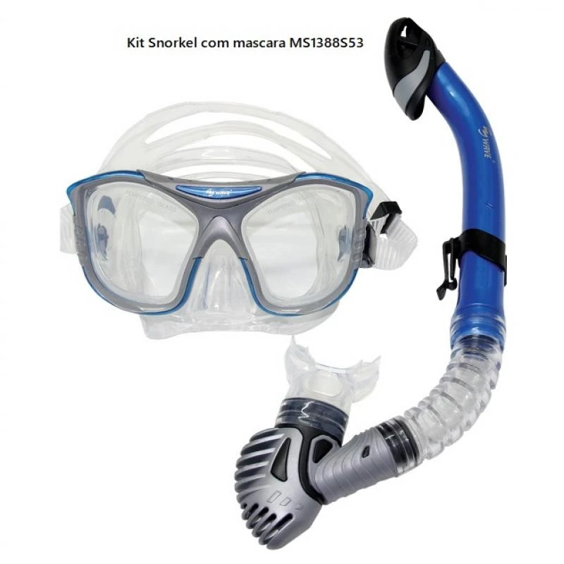 Kit Snorkel com mascara MS1388S53
