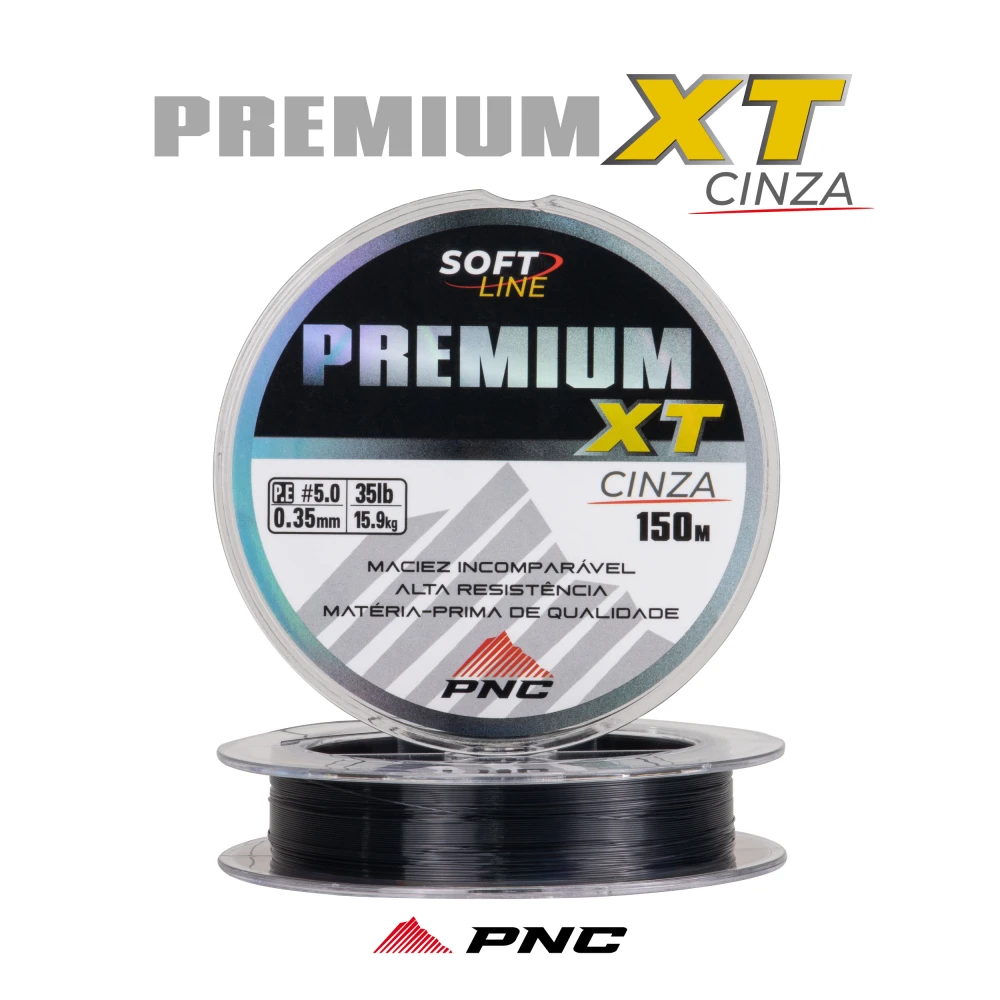 Linha PNC Premium XT CINZA 300m 0.12 a 0.60mm