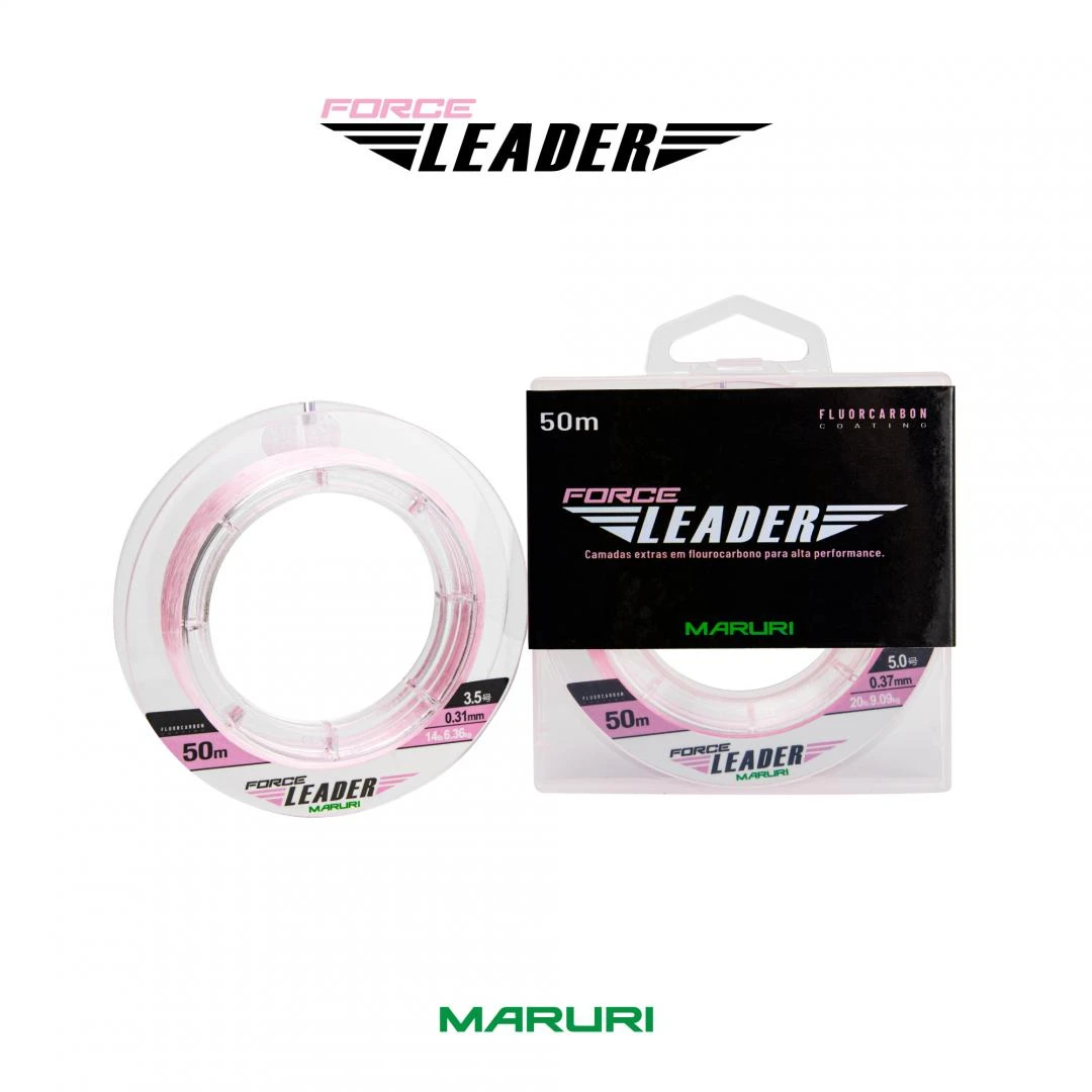 FLUOROCARBONO 70% FORCE LEADER 50m
