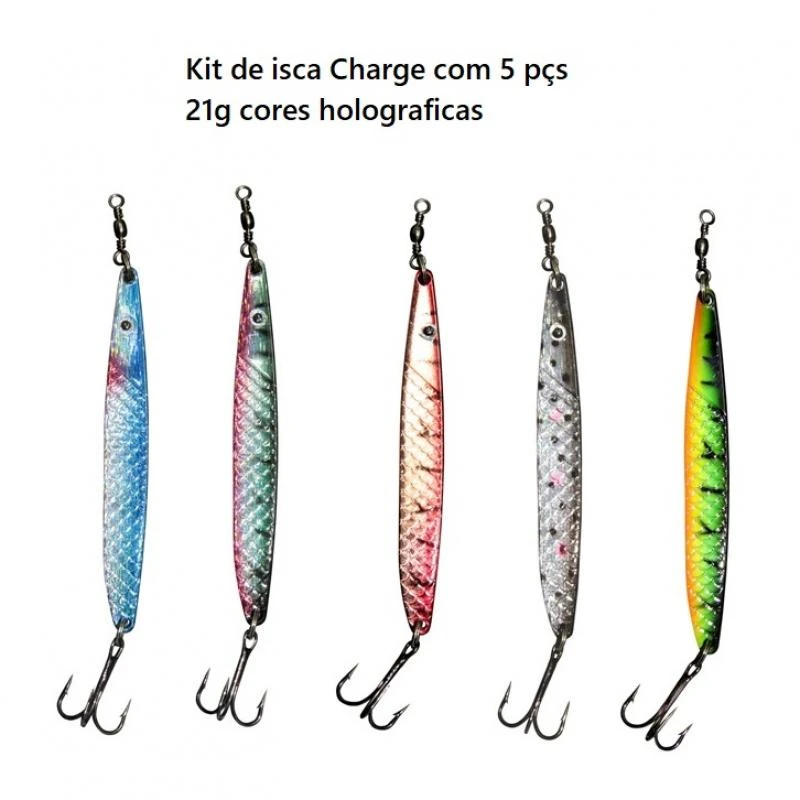 Colher Kit Charge com 5 pçs