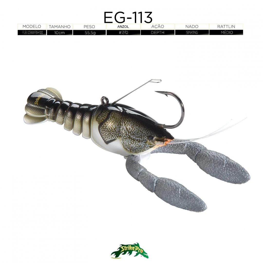 Strike Pro EG-113 - Flex Crawfish 100