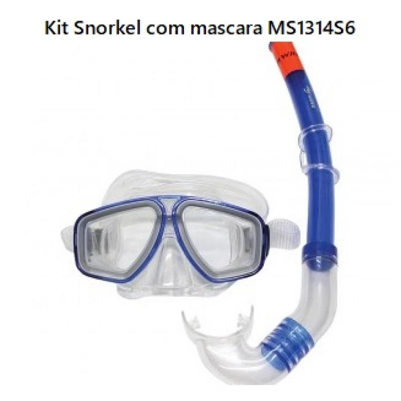 Kit Snorkel com mascara MS1314S6