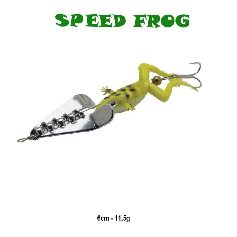 Isca Speed Frog 6cm - Amarelo