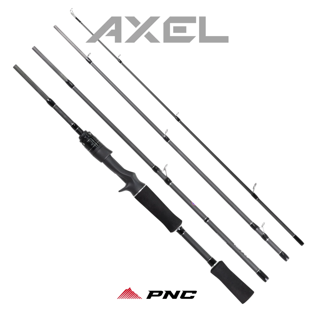 Vara PNC AXEL TRAVEL - Passadores e ponteira FUJI Made In Japan < 4 PARTES >