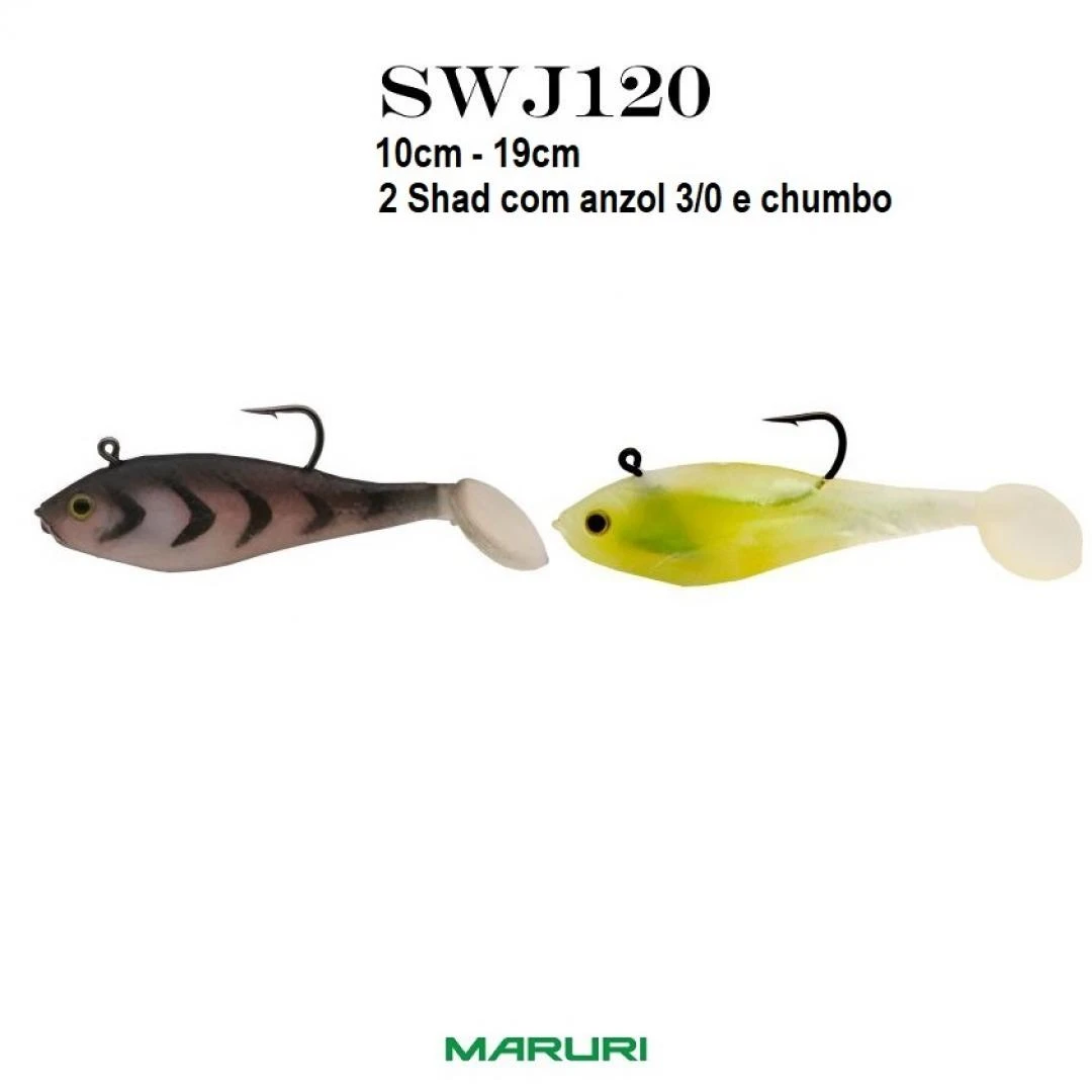 Isca Soft SWJ120 com 10cm - 19g < OFERTA DE 1.79 = 0.70 >