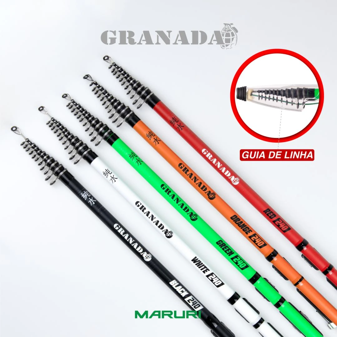 Vara Telescópica para Molinete Granada - ULTRA LIGHT