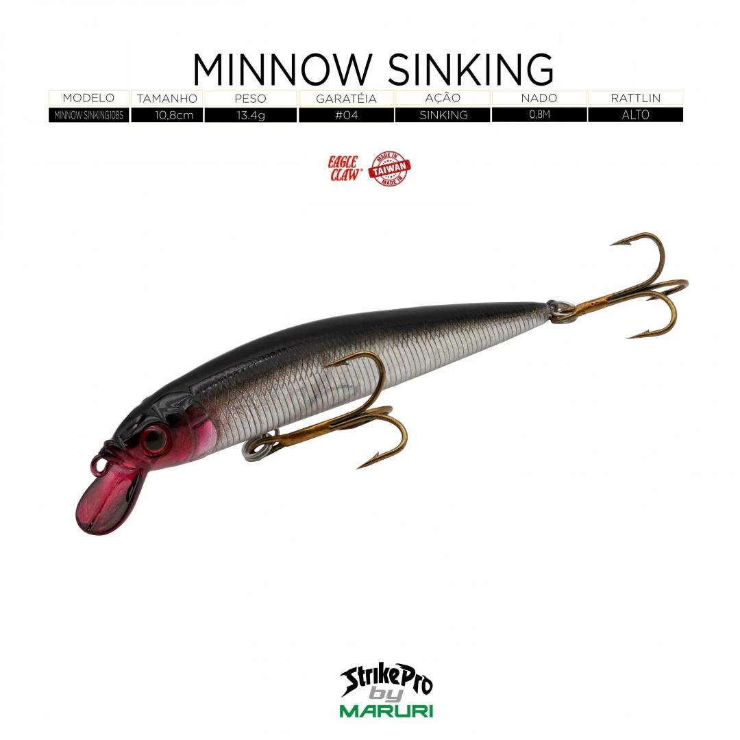 Strikepro by Maruri MINNOW SINKING 108