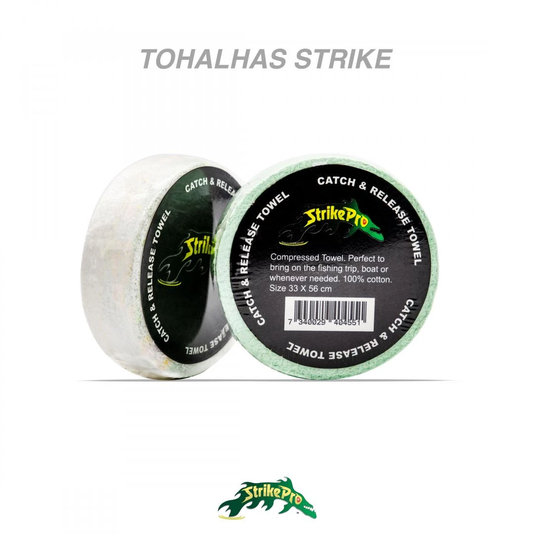 Toalha Strike Pro 100% Algodão - 33X56cm # VERDE