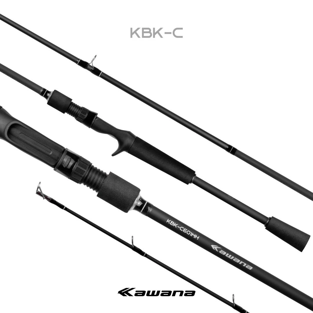 Vara Kawana KBK - BLACK - Preta - FIBER GLASS tubolar