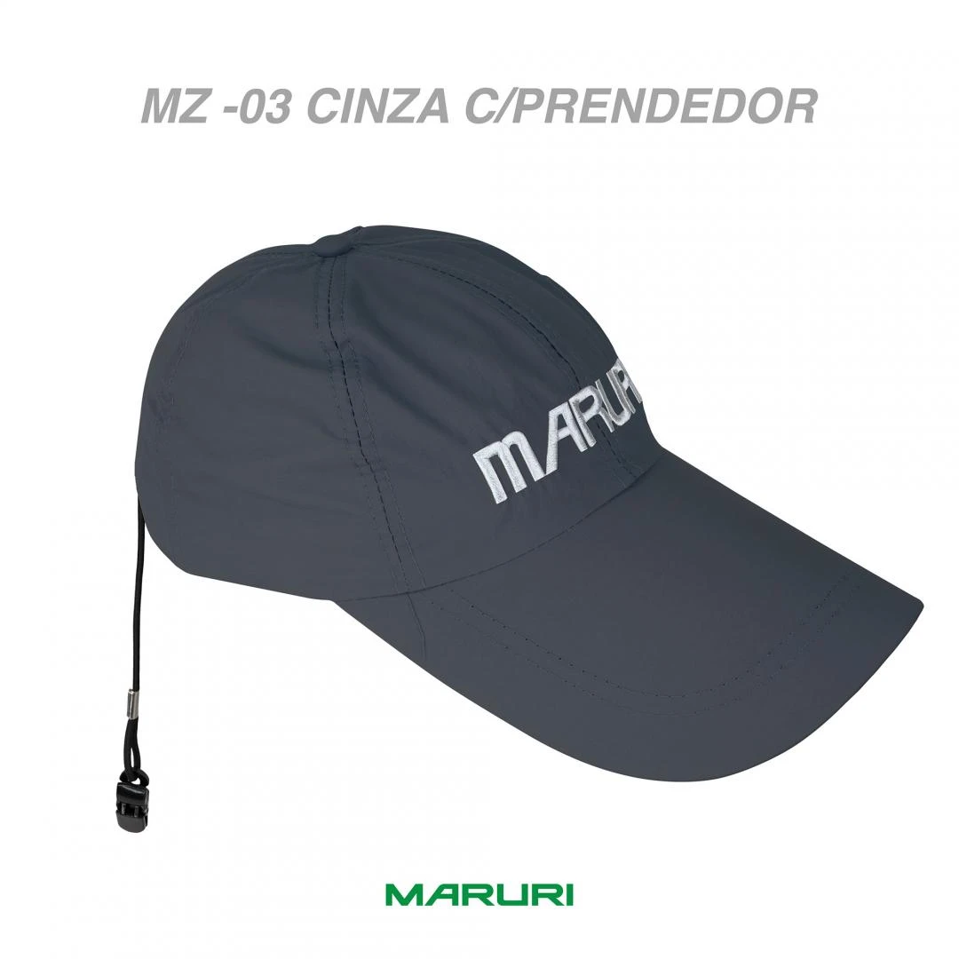Boné Maruri MZ 03 c/ Prendedor Cinza