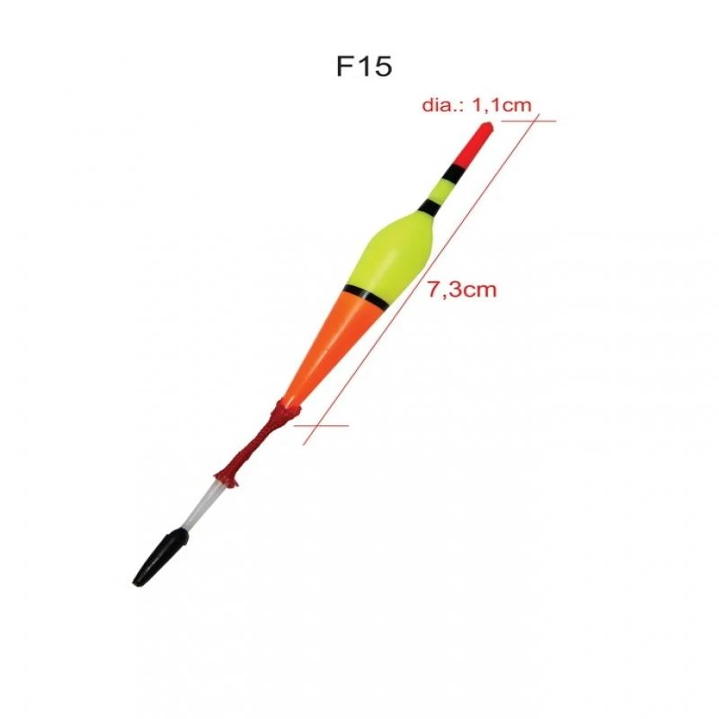 BOIA PLASTICO F15 100 PÇS