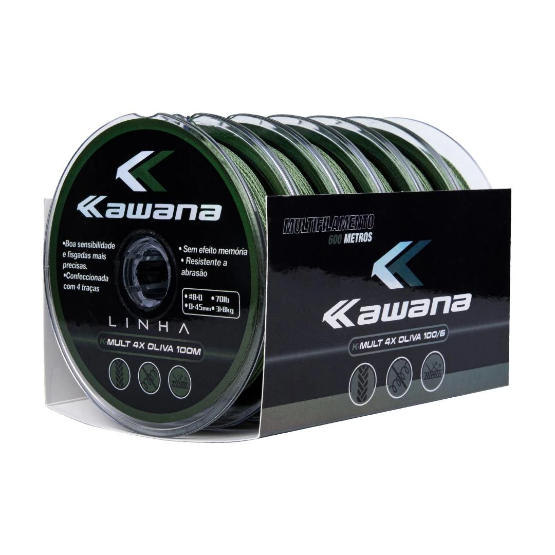 Linha Kawana 4X 100m x 6PÇS  - $6,90