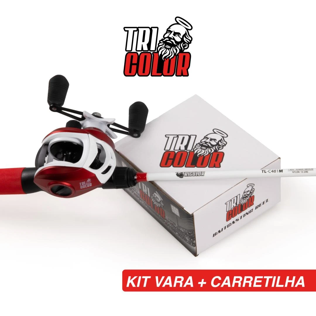 KIT TRICOLOR carret + Vara <11.70 VAREJO>