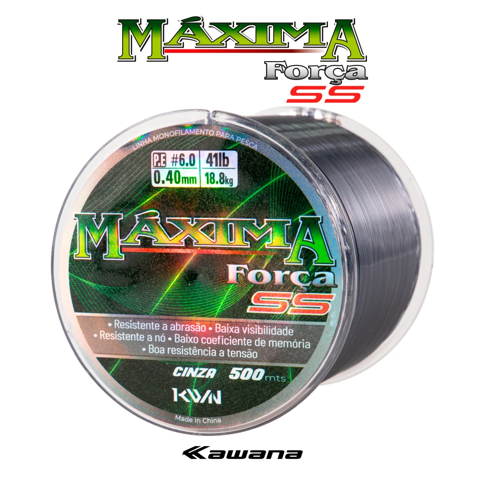 Maxima Força SS 500m CINZA - MAX FORCE