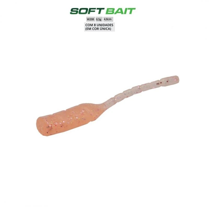 Isca Soft W208 4,8cm 8pçs