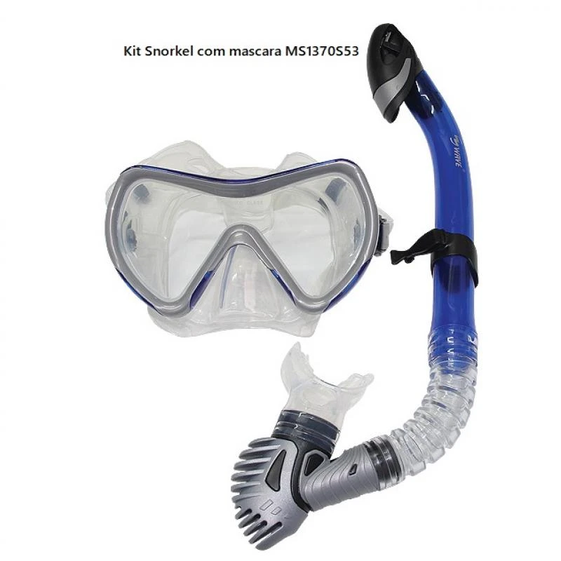 Kit Snorkel com mascara MS1370S53