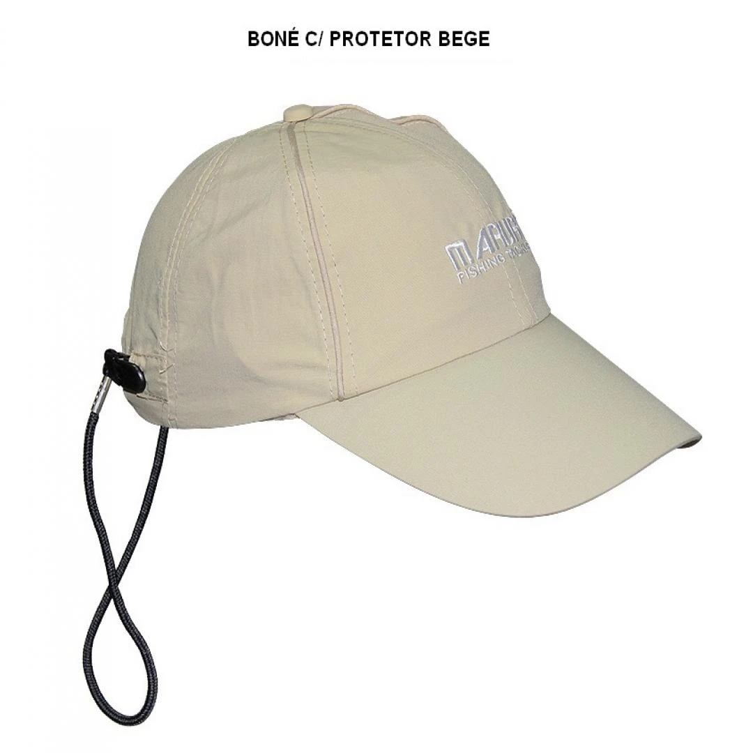 Boné Maruri com Prendedor Bege