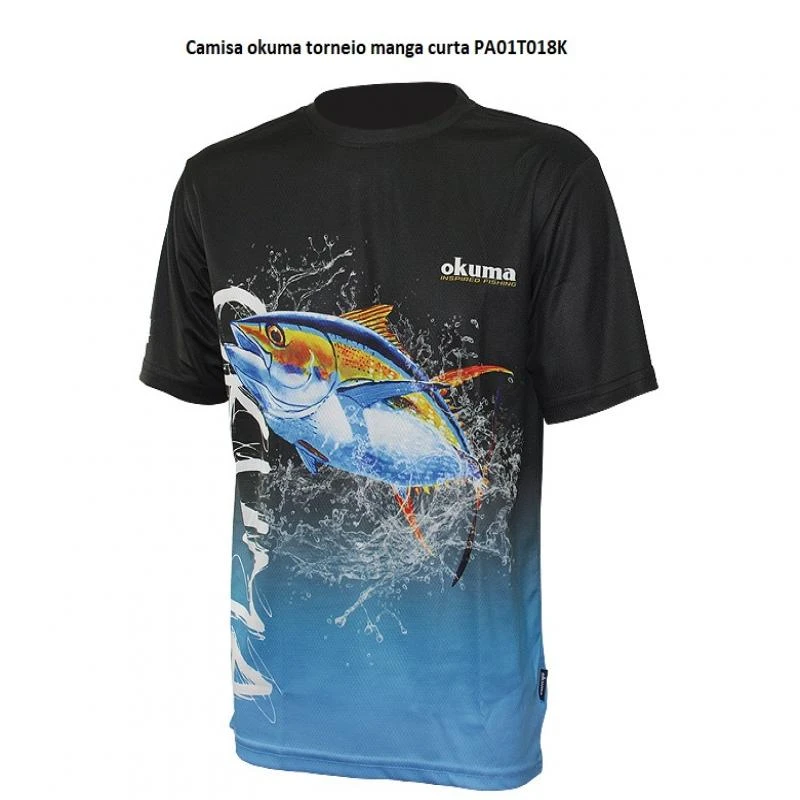 Camisa okuma torneio manga curta PA01T018K 