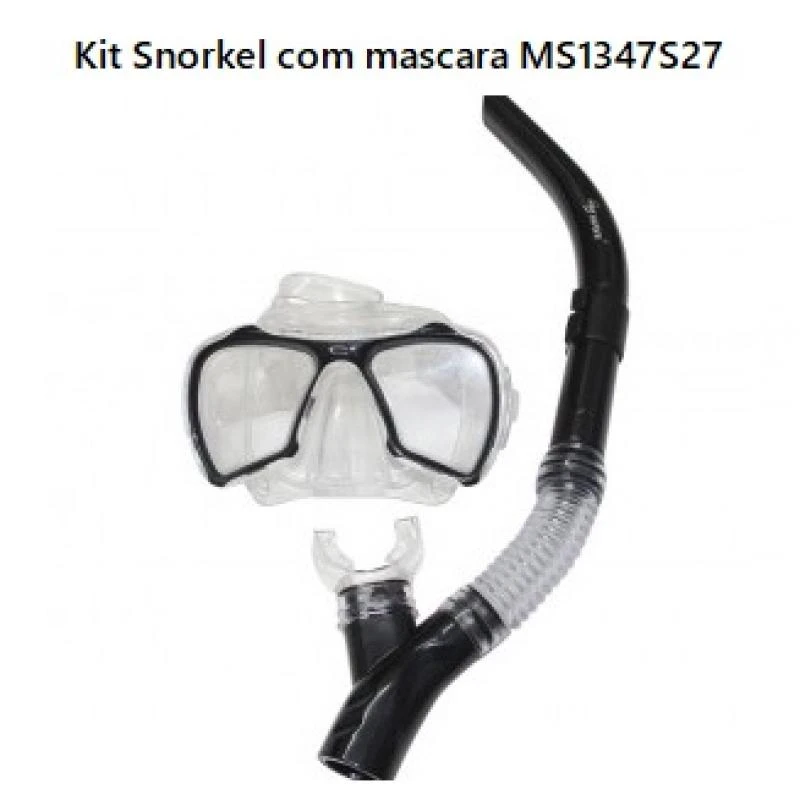 Kit Snorkel com mascara MS1347S27