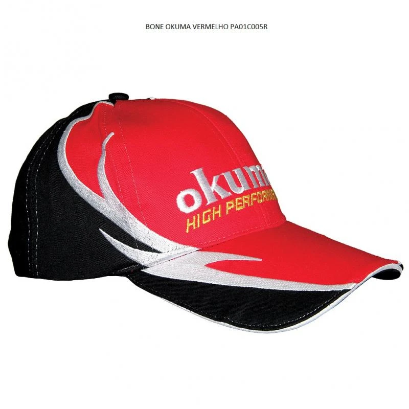 BONÉ OKUMA VERMELHO PA01C005R <OFERTA 10,00>